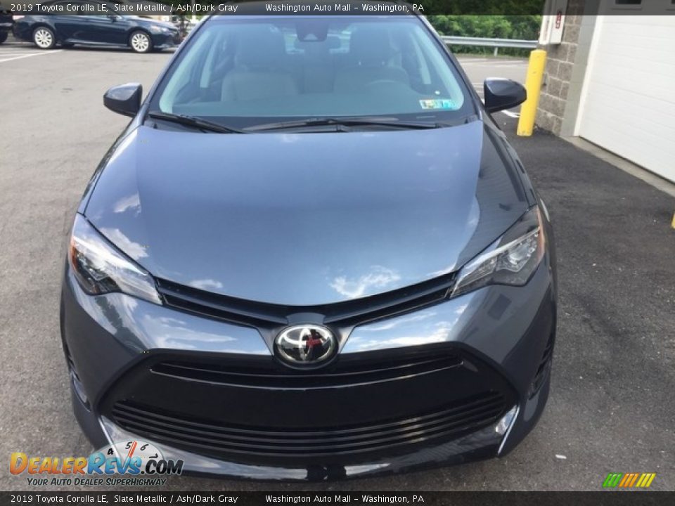 2019 Toyota Corolla LE Slate Metallic / Ash/Dark Gray Photo #6