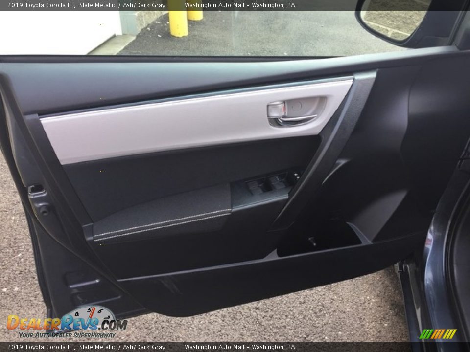 2019 Toyota Corolla LE Slate Metallic / Ash/Dark Gray Photo #8