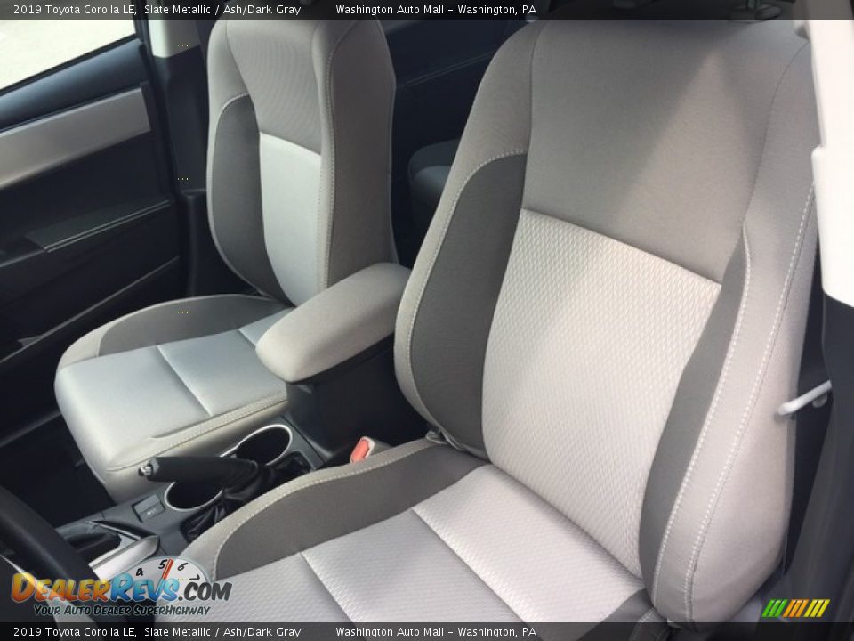 2019 Toyota Corolla LE Slate Metallic / Ash/Dark Gray Photo #10