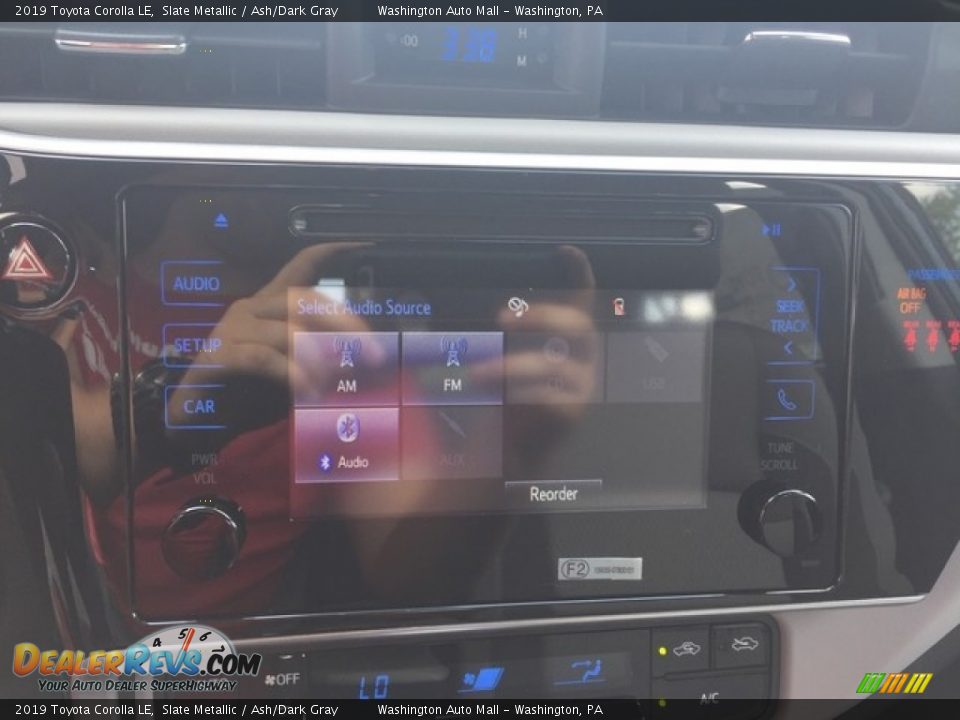 2019 Toyota Corolla LE Slate Metallic / Ash/Dark Gray Photo #15