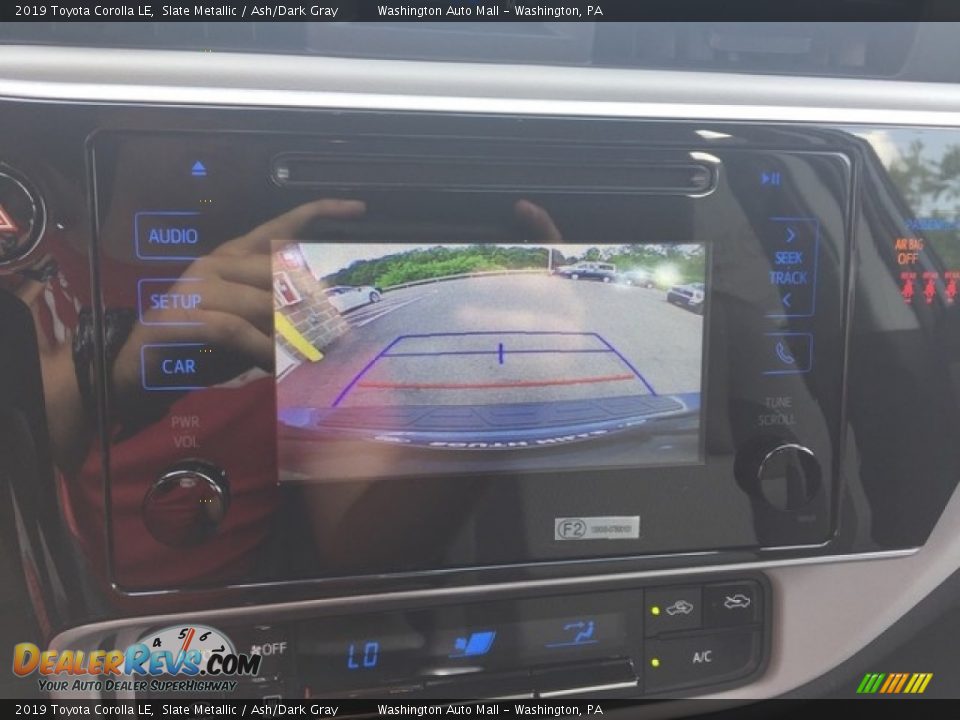 2019 Toyota Corolla LE Slate Metallic / Ash/Dark Gray Photo #16
