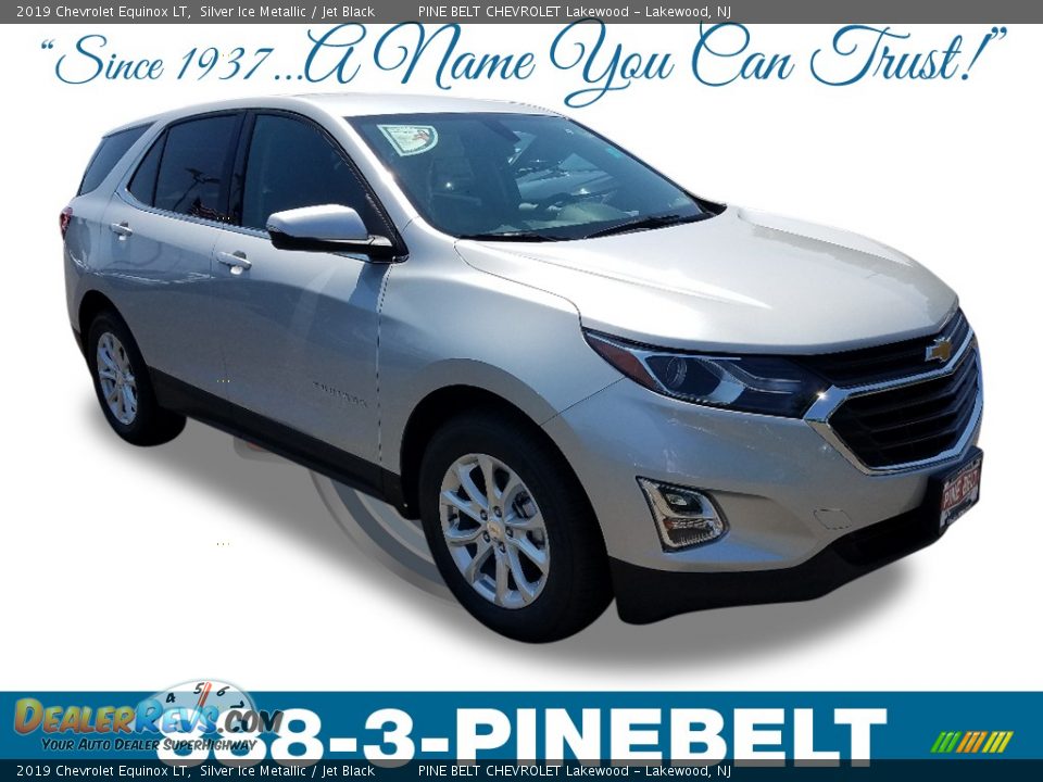 2019 Chevrolet Equinox LT Silver Ice Metallic / Jet Black Photo #1