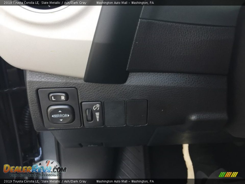2019 Toyota Corolla LE Slate Metallic / Ash/Dark Gray Photo #20