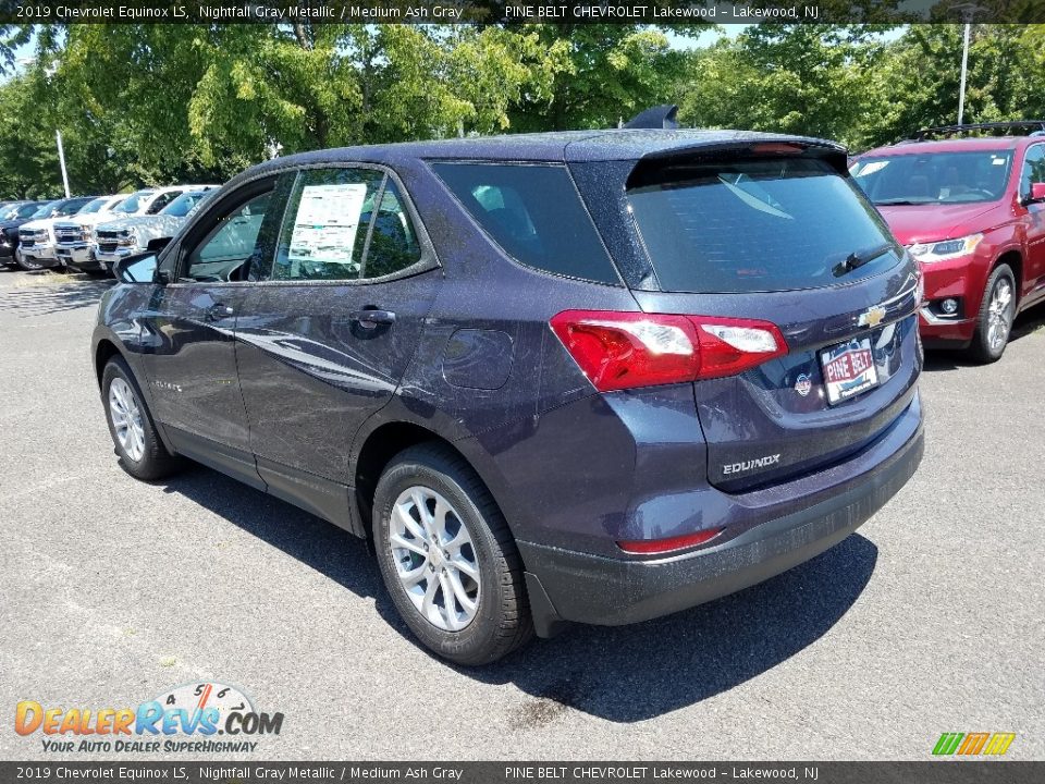 2019 Chevrolet Equinox LS Nightfall Gray Metallic / Medium Ash Gray Photo #4