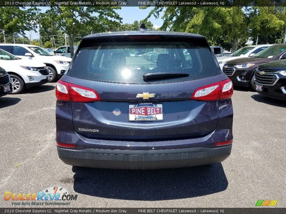 2019 Chevrolet Equinox LS Nightfall Gray Metallic / Medium Ash Gray Photo #5