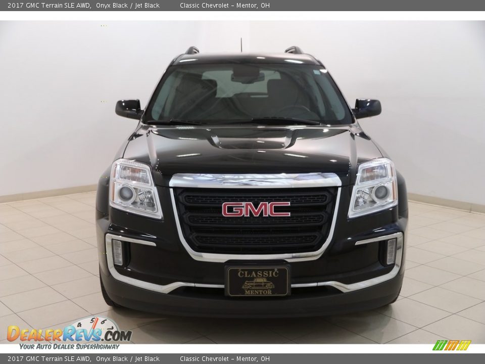 2017 GMC Terrain SLE AWD Onyx Black / Jet Black Photo #2