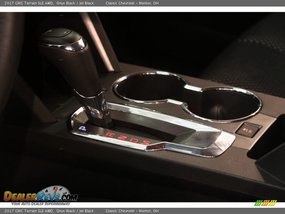 2017 GMC Terrain SLE AWD Onyx Black / Jet Black Photo #11