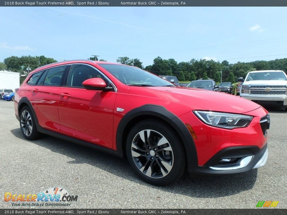 Sport Red 2018 Buick Regal TourX Preferred AWD Photo #3