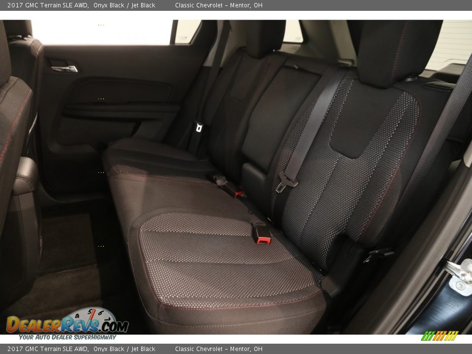 2017 GMC Terrain SLE AWD Onyx Black / Jet Black Photo #14