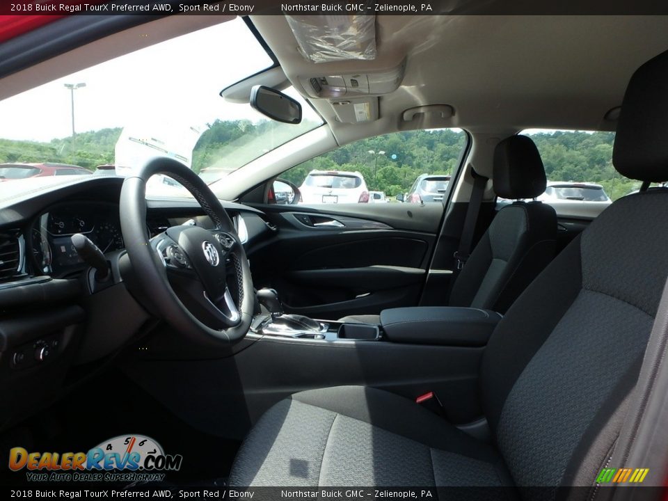 2018 Buick Regal TourX Preferred AWD Sport Red / Ebony Photo #11