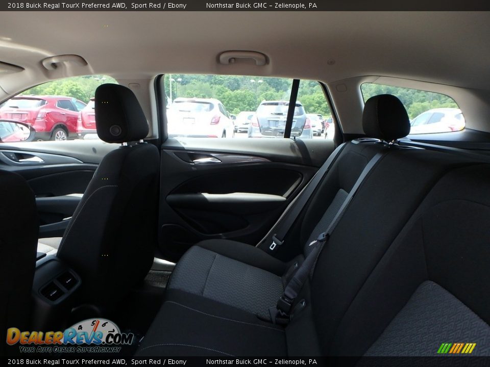 2018 Buick Regal TourX Preferred AWD Sport Red / Ebony Photo #12