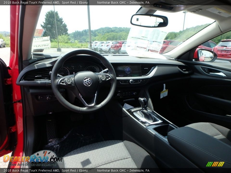 2018 Buick Regal TourX Preferred AWD Sport Red / Ebony Photo #13