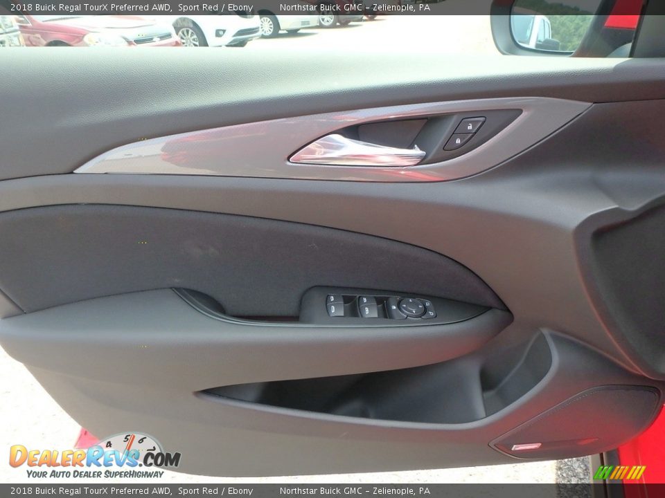 2018 Buick Regal TourX Preferred AWD Sport Red / Ebony Photo #14