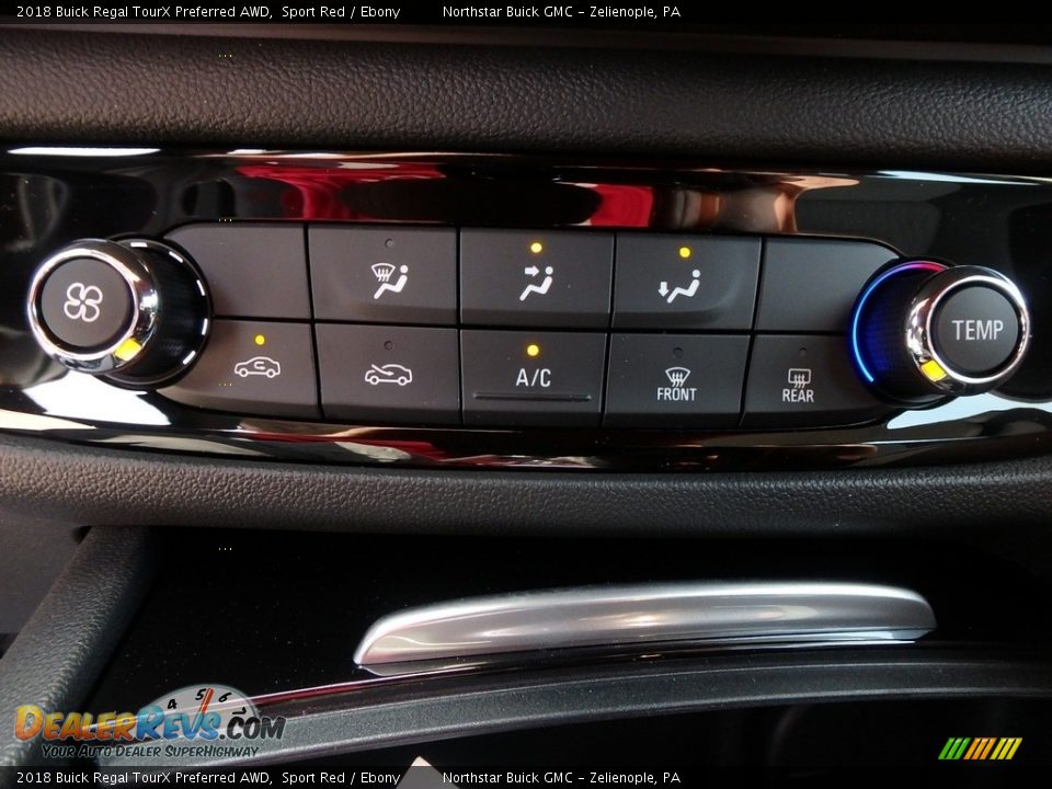 2018 Buick Regal TourX Preferred AWD Sport Red / Ebony Photo #19