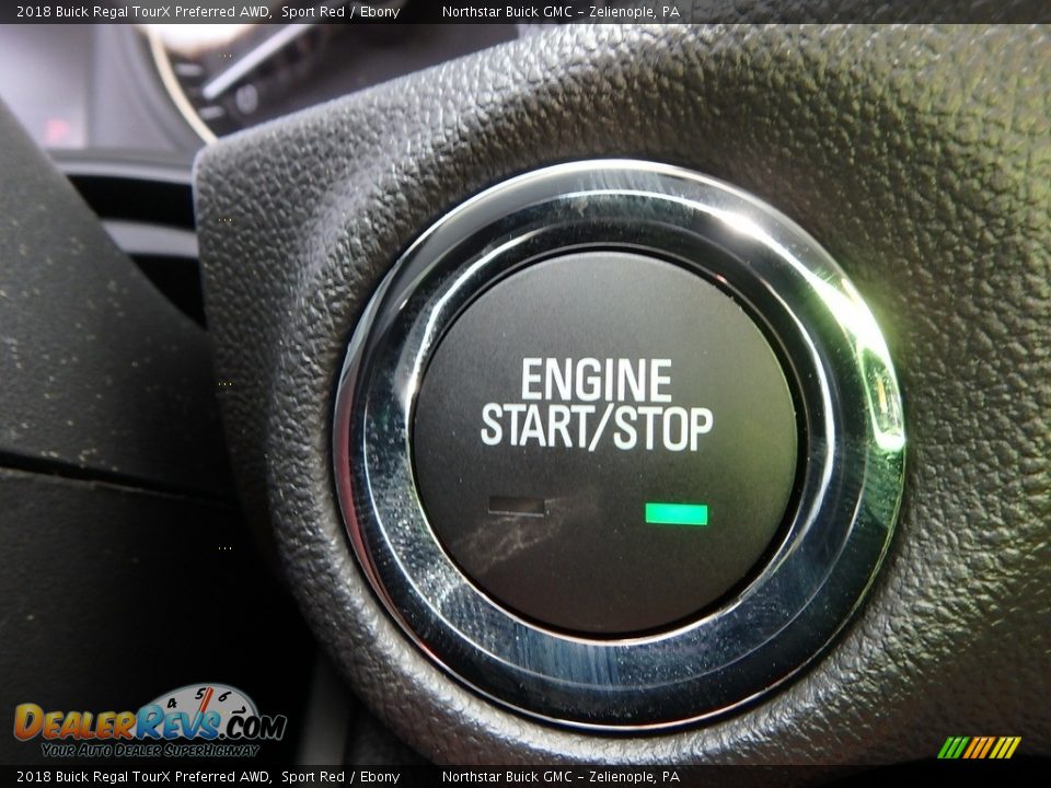 2018 Buick Regal TourX Preferred AWD Sport Red / Ebony Photo #20