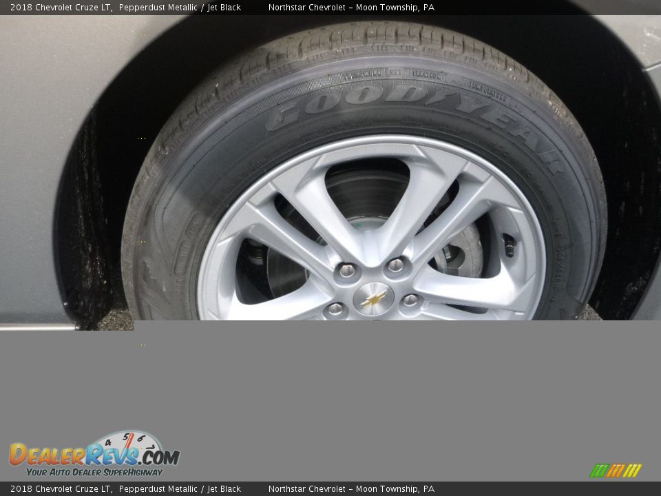 2018 Chevrolet Cruze LT Pepperdust Metallic / Jet Black Photo #9