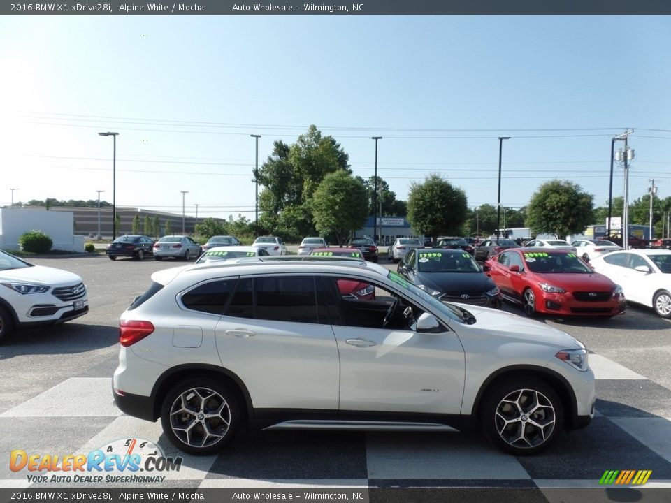 2016 BMW X1 xDrive28i Alpine White / Mocha Photo #3