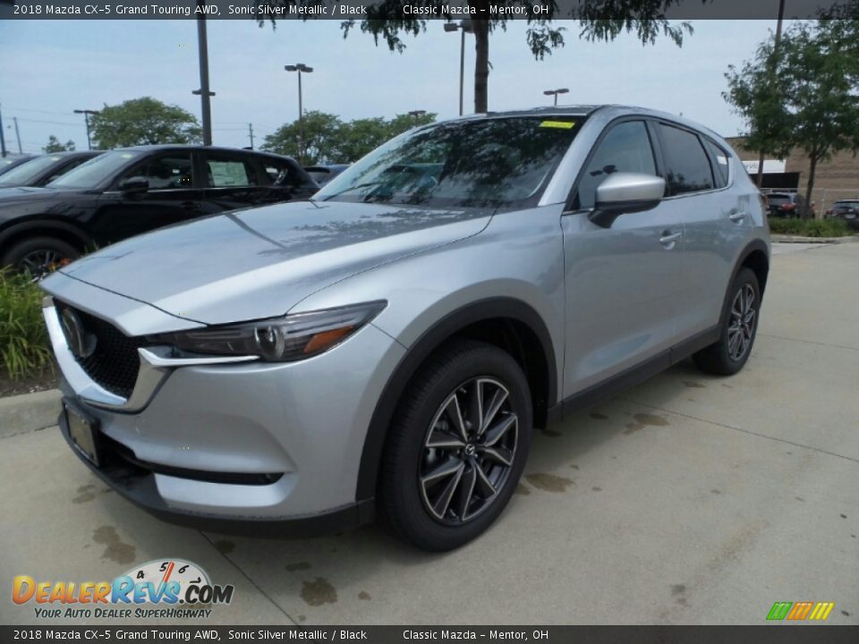 2018 Mazda CX-5 Grand Touring AWD Sonic Silver Metallic / Black Photo #1