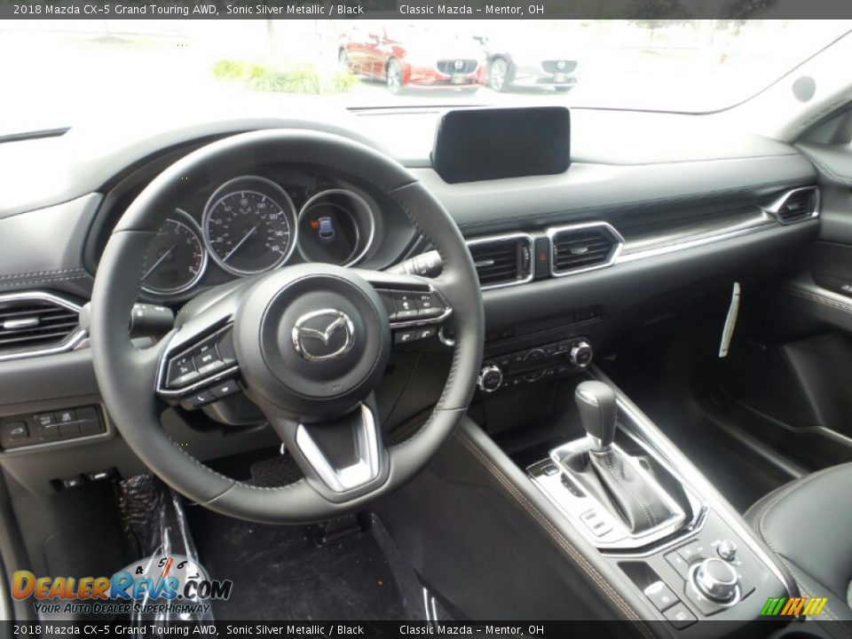2018 Mazda CX-5 Grand Touring AWD Sonic Silver Metallic / Black Photo #3
