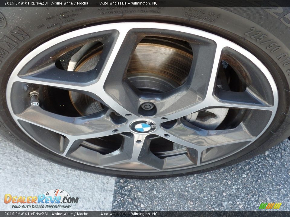 2016 BMW X1 xDrive28i Alpine White / Mocha Photo #7