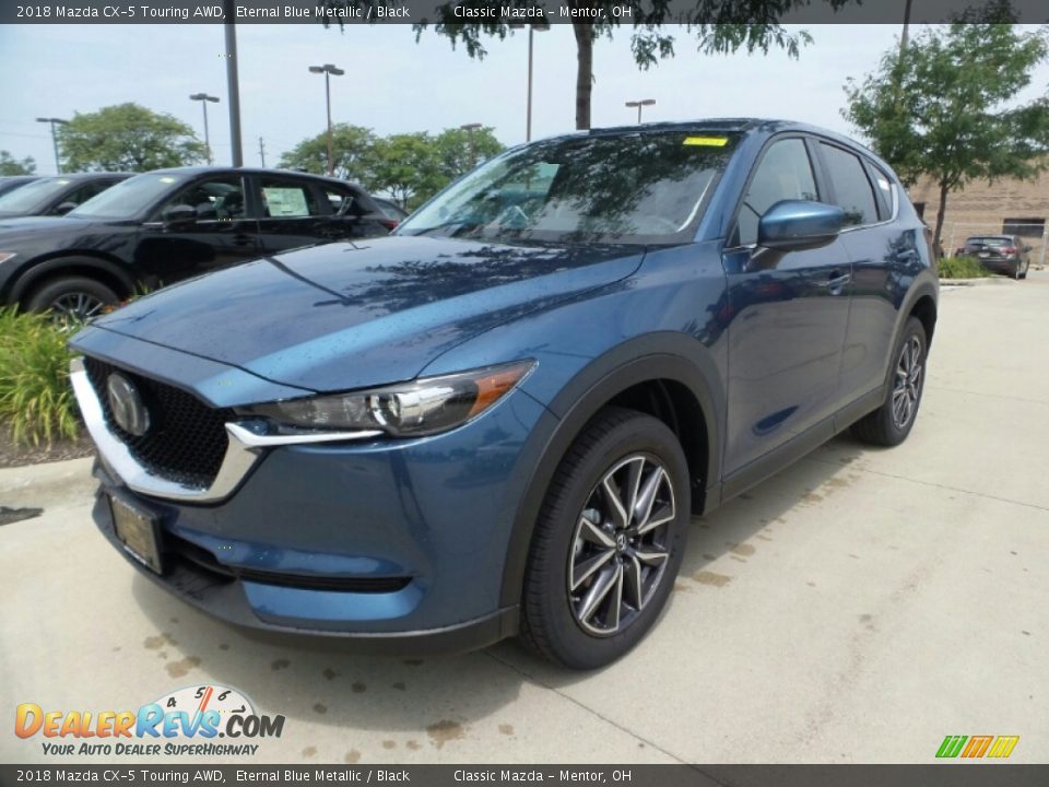 2018 Mazda CX-5 Touring AWD Eternal Blue Metallic / Black Photo #1