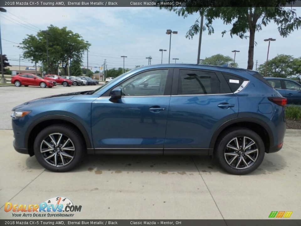 2018 Mazda CX-5 Touring AWD Eternal Blue Metallic / Black Photo #2