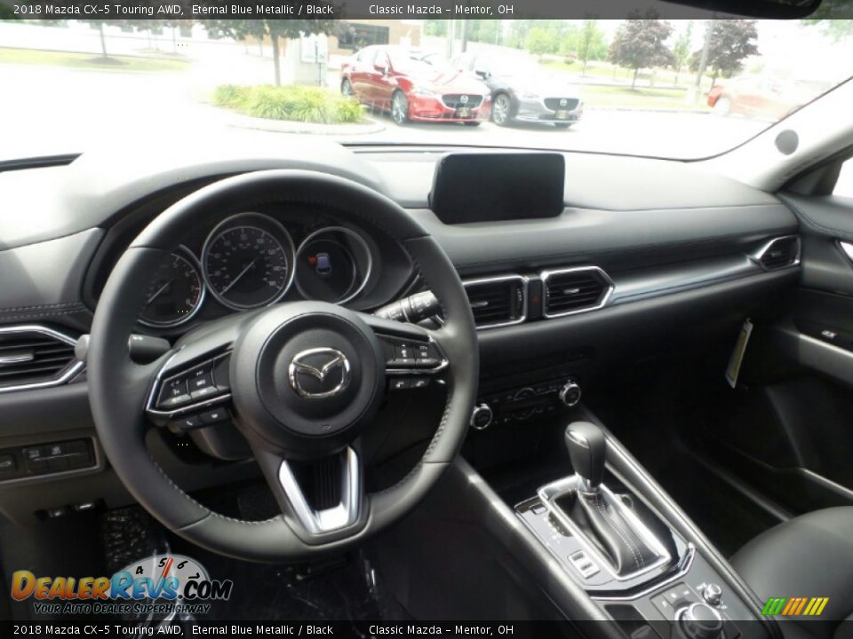 2018 Mazda CX-5 Touring AWD Eternal Blue Metallic / Black Photo #3