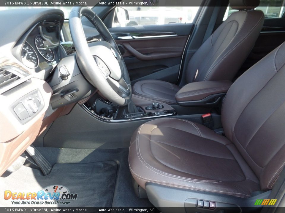 2016 BMW X1 xDrive28i Alpine White / Mocha Photo #11