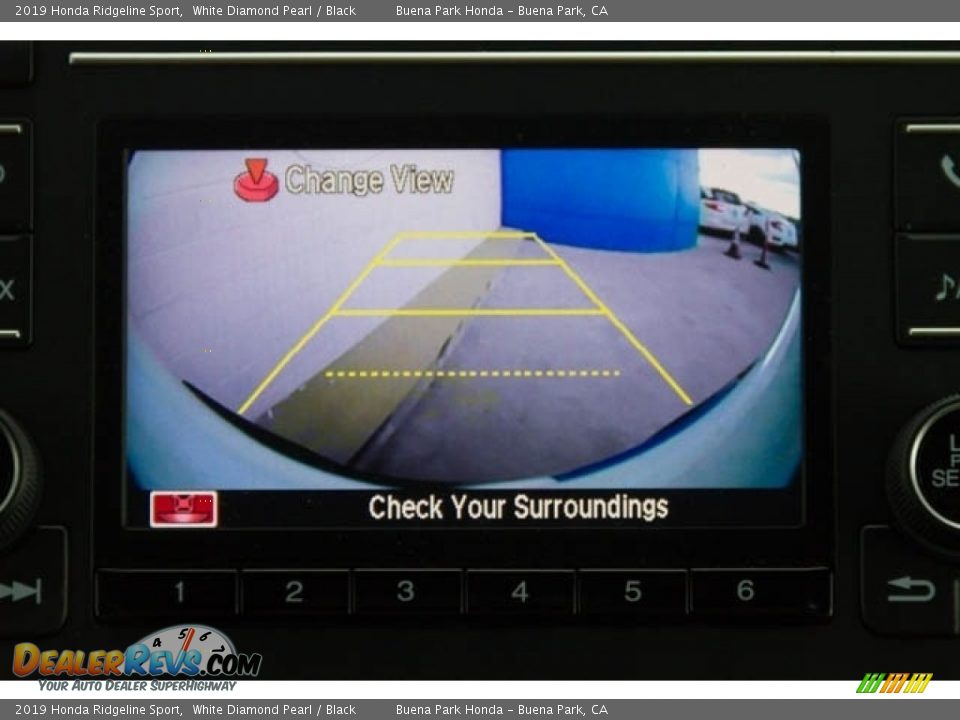 2019 Honda Ridgeline Sport White Diamond Pearl / Black Photo #17