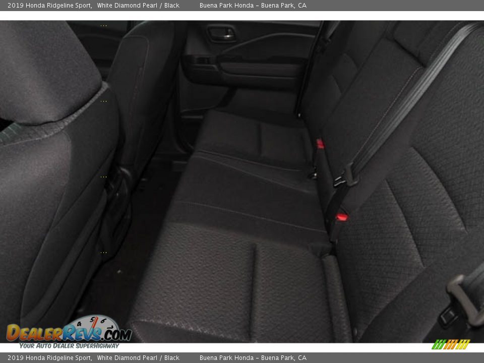 2019 Honda Ridgeline Sport White Diamond Pearl / Black Photo #19
