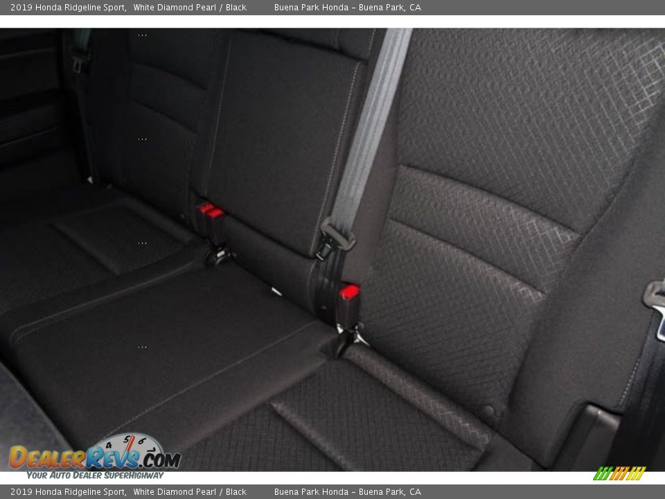 2019 Honda Ridgeline Sport White Diamond Pearl / Black Photo #26