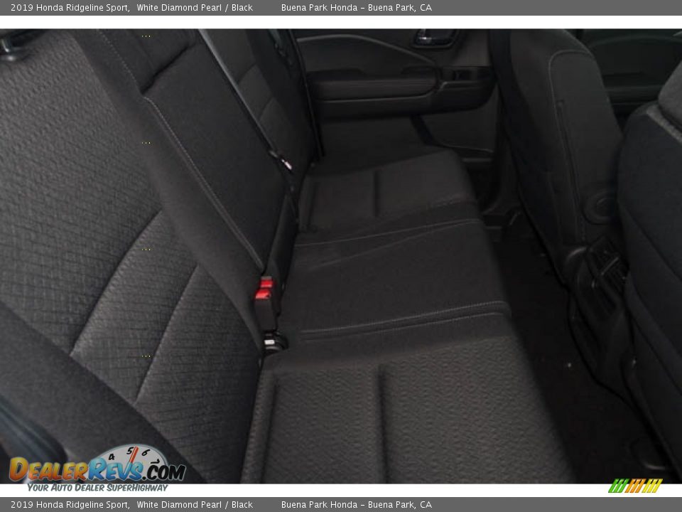 2019 Honda Ridgeline Sport White Diamond Pearl / Black Photo #27