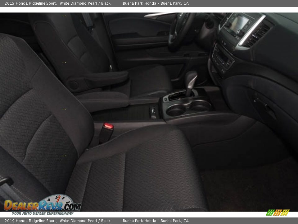 2019 Honda Ridgeline Sport White Diamond Pearl / Black Photo #29