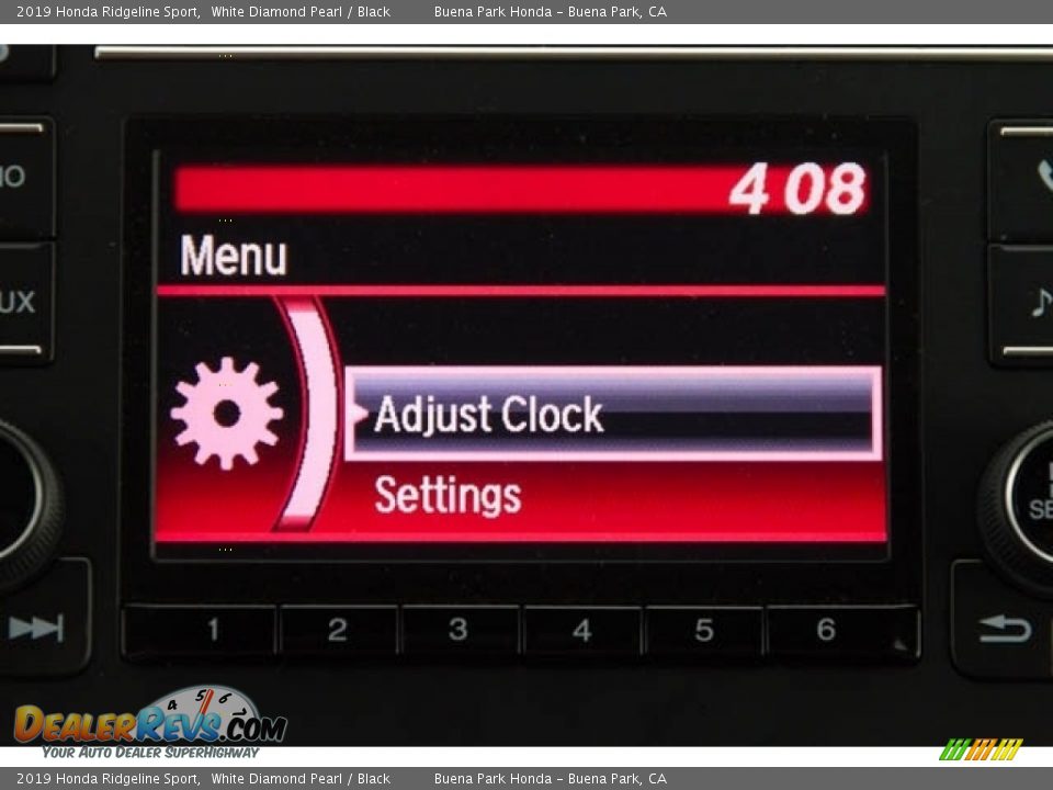 2019 Honda Ridgeline Sport White Diamond Pearl / Black Photo #31