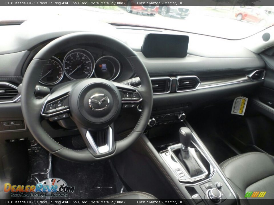 2018 Mazda CX-5 Grand Touring AWD Soul Red Crystal Metallic / Black Photo #3