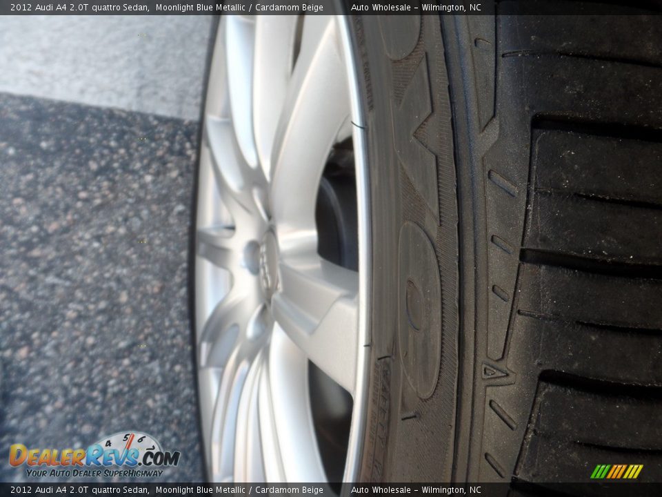 2012 Audi A4 2.0T quattro Sedan Moonlight Blue Metallic / Cardamom Beige Photo #8