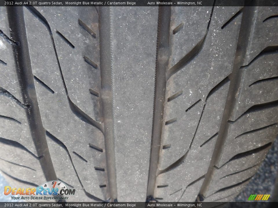 2012 Audi A4 2.0T quattro Sedan Moonlight Blue Metallic / Cardamom Beige Photo #9