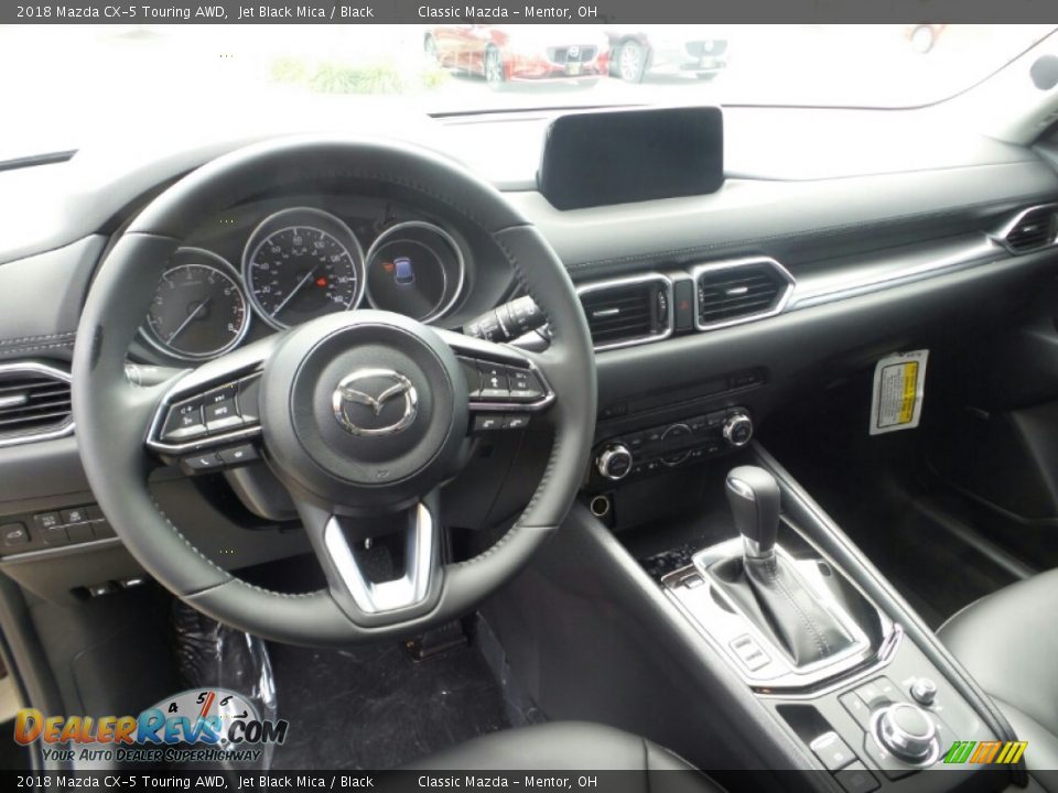 2018 Mazda CX-5 Touring AWD Jet Black Mica / Black Photo #3