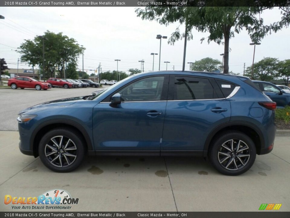 2018 Mazda CX-5 Grand Touring AWD Eternal Blue Metallic / Black Photo #2