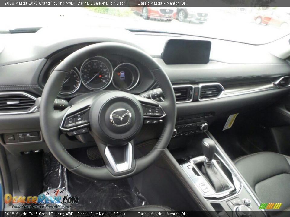 2018 Mazda CX-5 Grand Touring AWD Eternal Blue Metallic / Black Photo #3