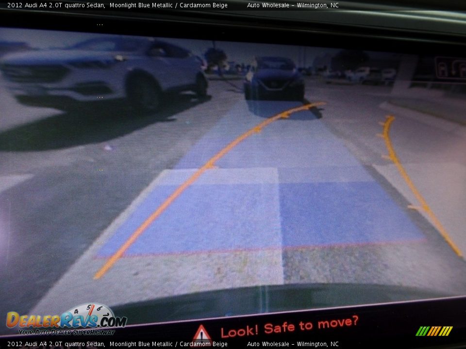 2012 Audi A4 2.0T quattro Sedan Moonlight Blue Metallic / Cardamom Beige Photo #18