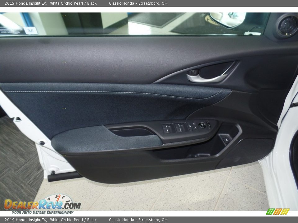 2019 Honda Insight EX White Orchid Pearl / Black Photo #10