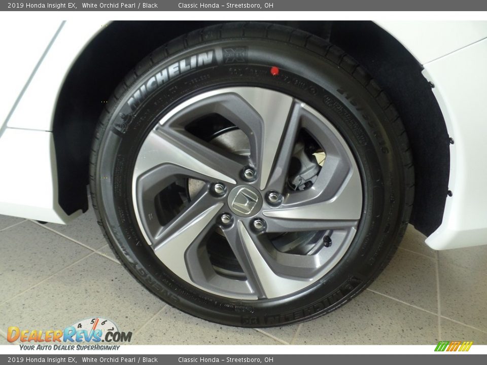 2019 Honda Insight EX White Orchid Pearl / Black Photo #17