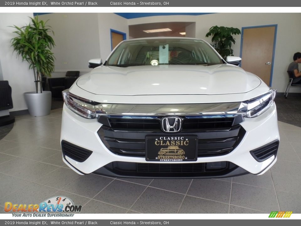2019 Honda Insight EX White Orchid Pearl / Black Photo #2