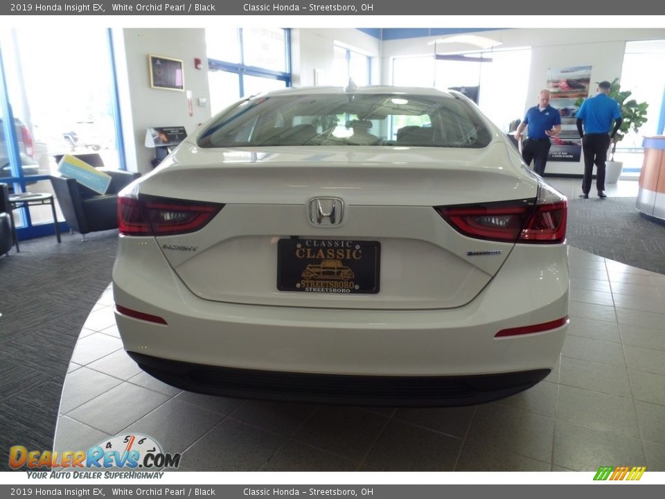 2019 Honda Insight EX White Orchid Pearl / Black Photo #6