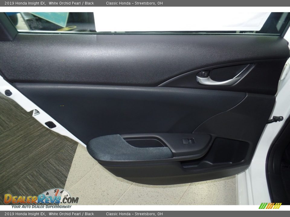 2019 Honda Insight EX White Orchid Pearl / Black Photo #9