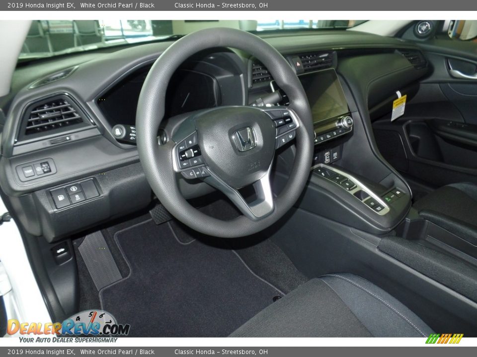 2019 Honda Insight EX White Orchid Pearl / Black Photo #11