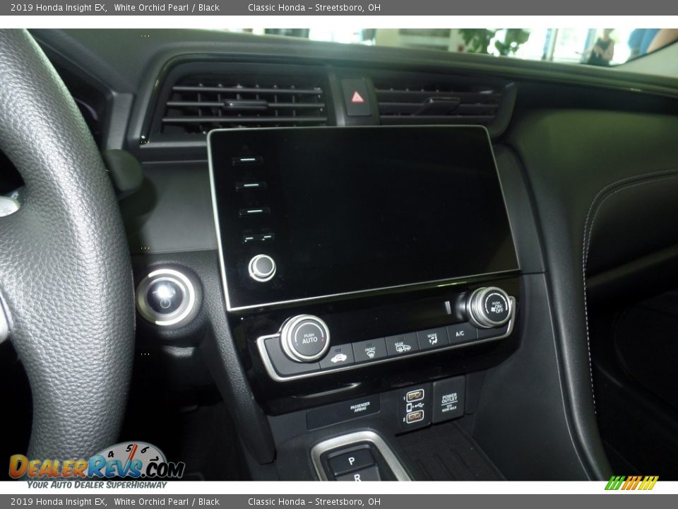2019 Honda Insight EX White Orchid Pearl / Black Photo #14