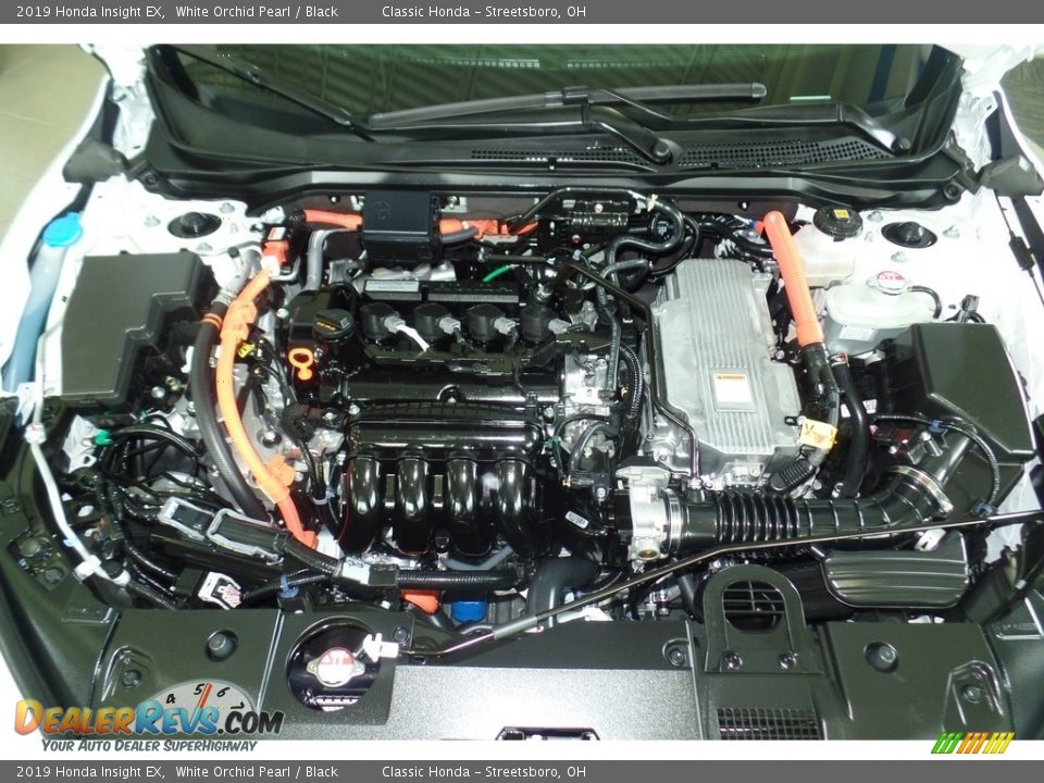 2019 Honda Insight EX White Orchid Pearl / Black Photo #18