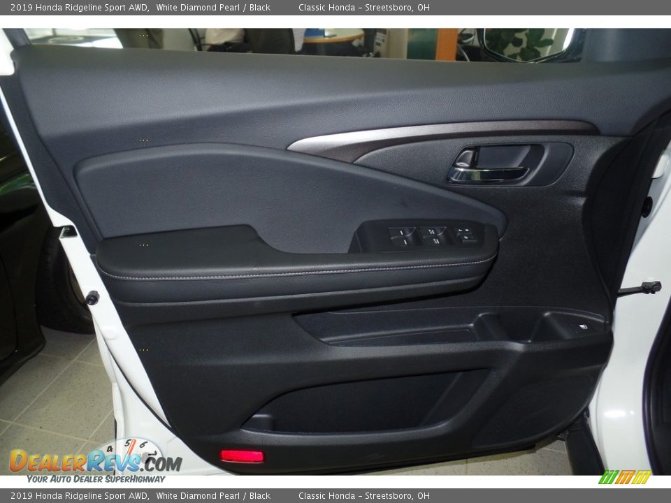 2019 Honda Ridgeline Sport AWD White Diamond Pearl / Black Photo #7